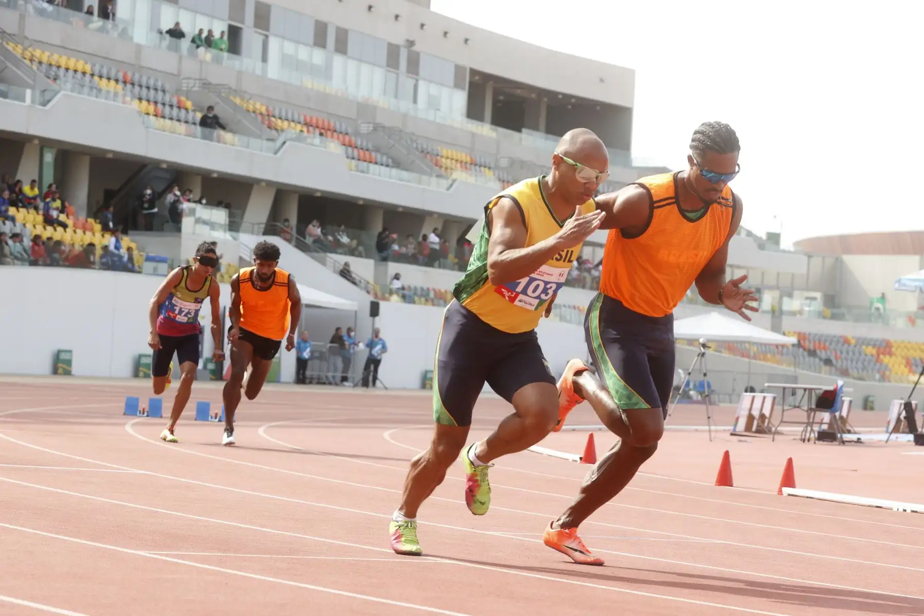 Inicio de las competencias del “Open Para Atletismo Lima 2022”. Foto: ANDINA/Vidal Tarqui