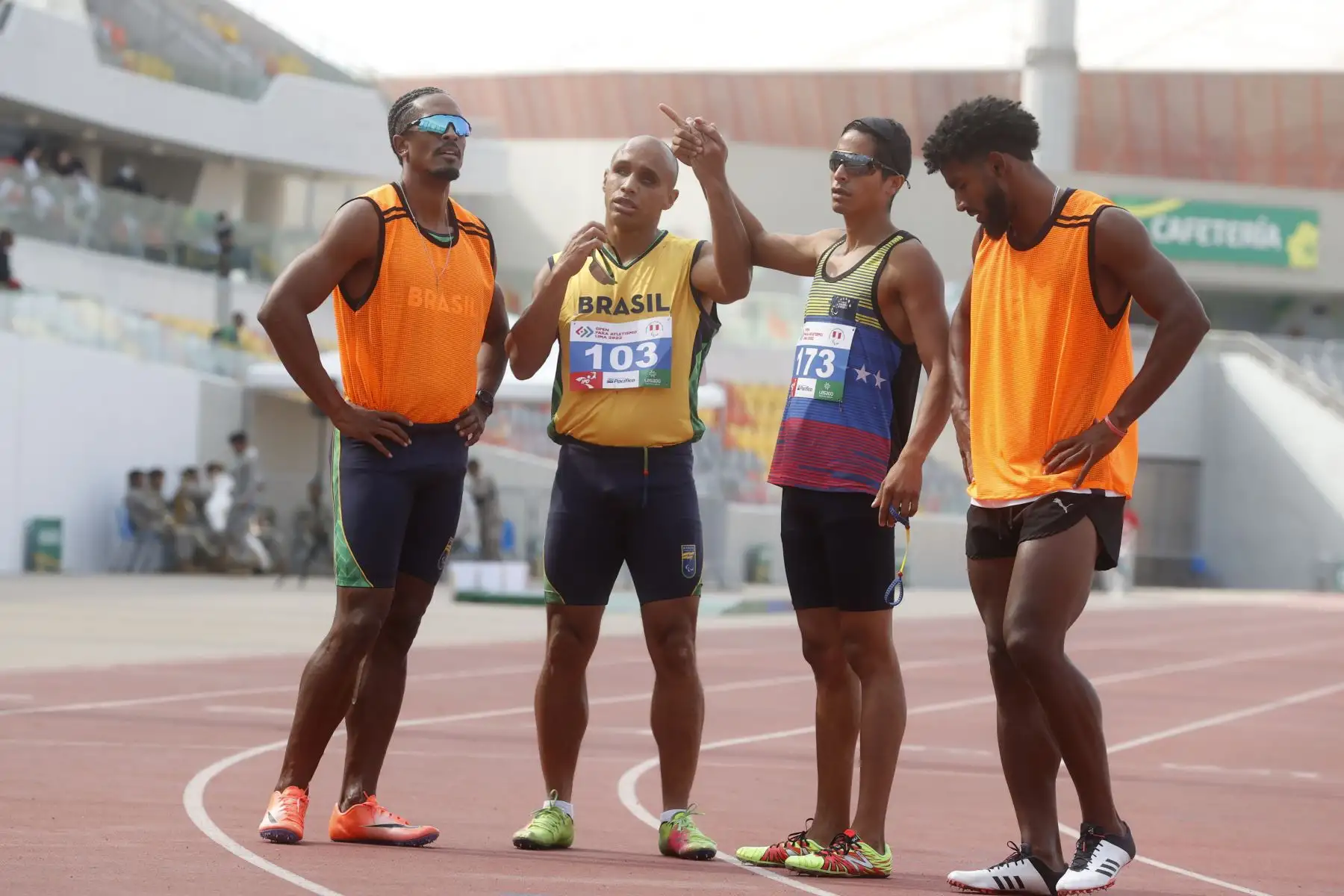 Inicio de las competencias del “Open Paraatletismo Lima 2022”. Foto: ANDINA/Vidal Tarqui