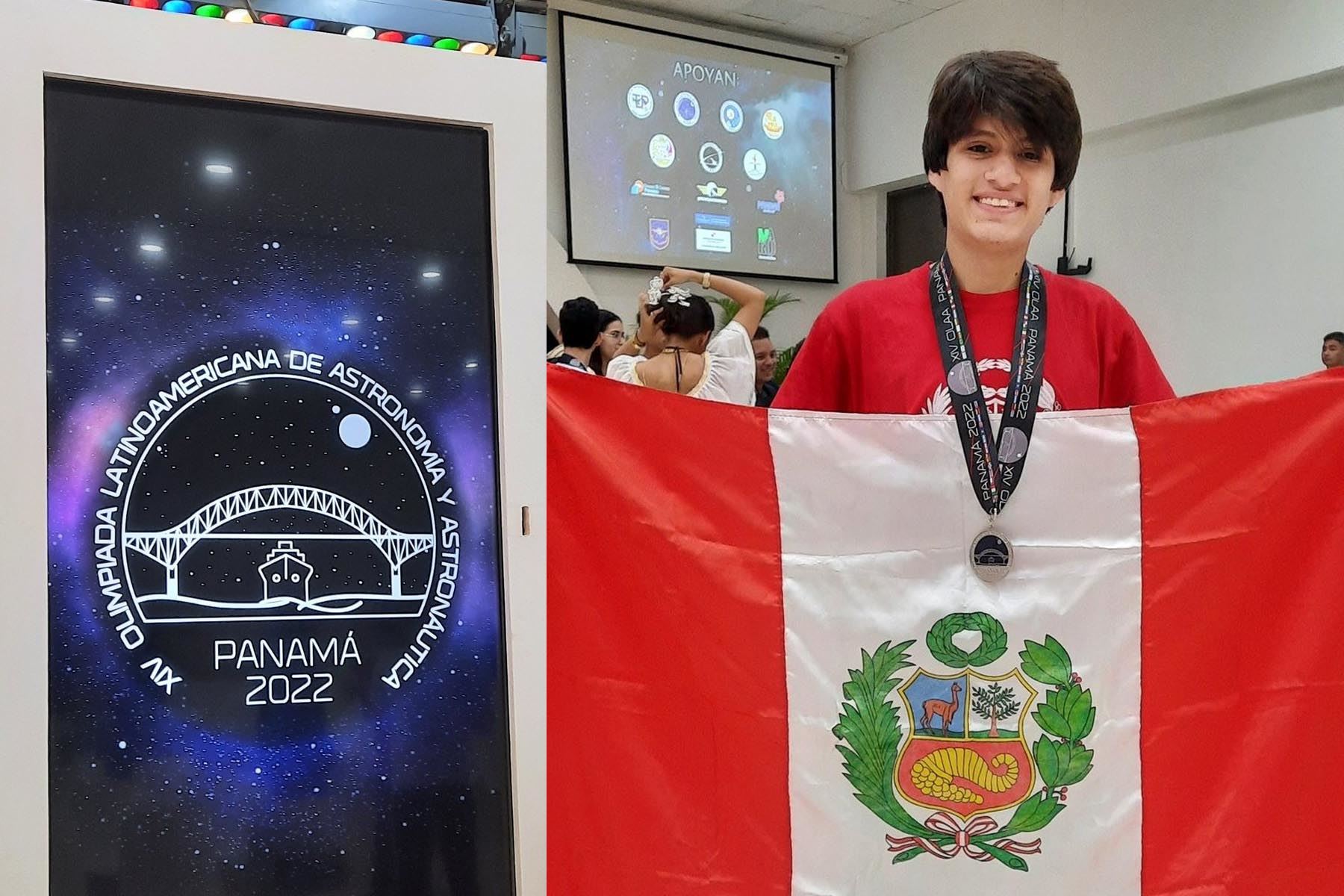 La delegación peruana destacó con tres premios en la XIV Olimpiada Latinoamericana de Astronomía y Astronáutica. Foto: SPACE-UNMSM/Víctor Vera.