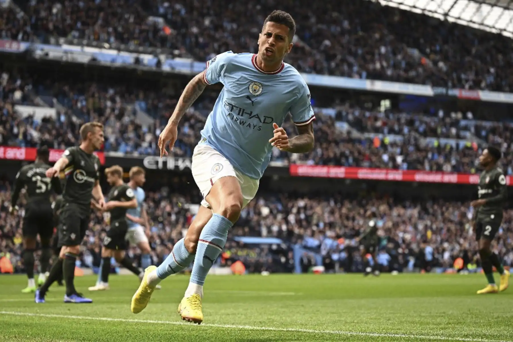 Manchester City derrotó 4 a 0 al Southampton

Foto: AFP