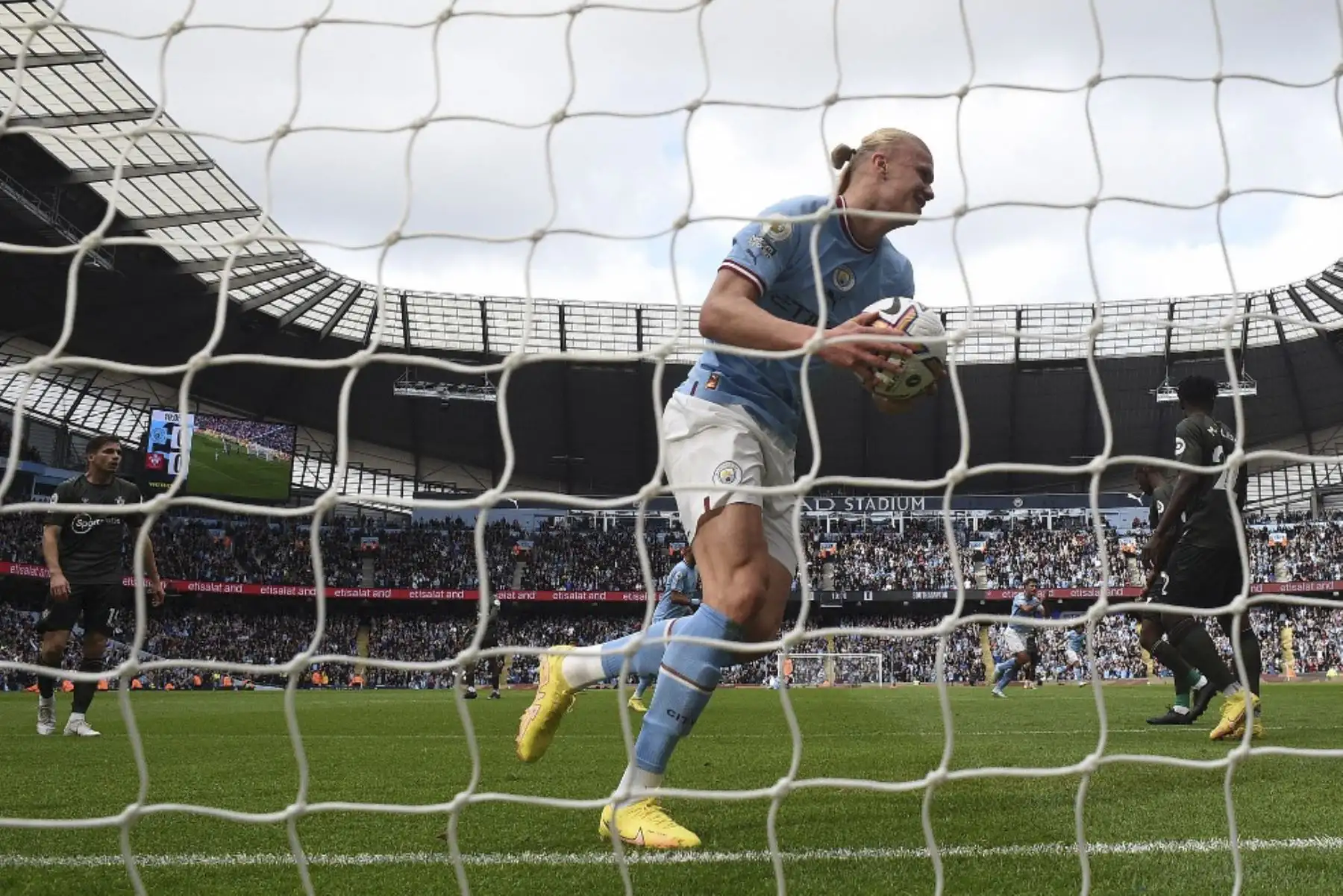 Manchester City derrotó 4 a 0 al Southampton

Foto: AFP