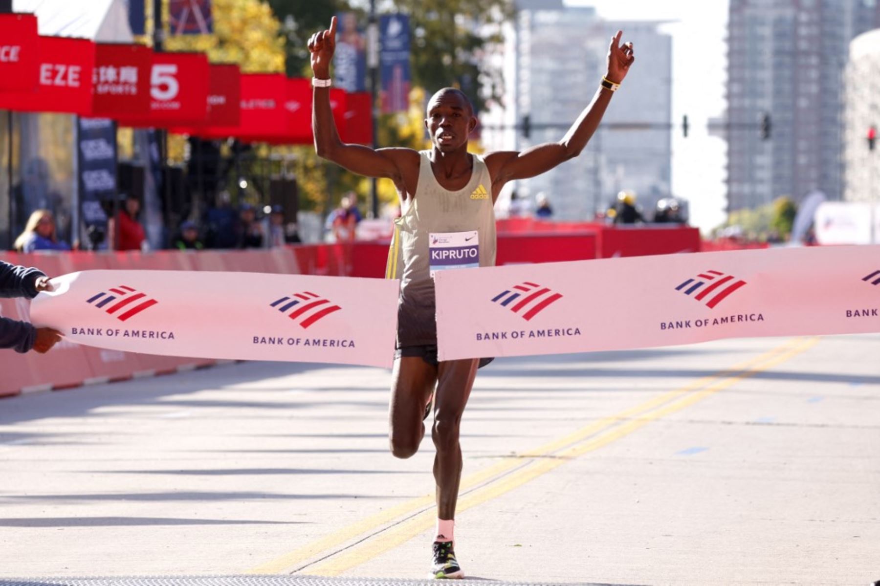 Benson Kipruto conquistó  el Maratón de Chicago