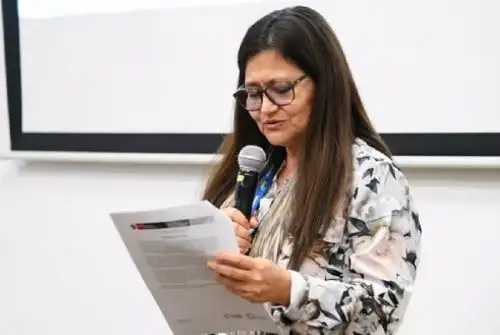 Viceministra de Desarrollo Estratégico de los Recursos Naturales del Ministerio del Ambiente (Minam), Yamina Silva,