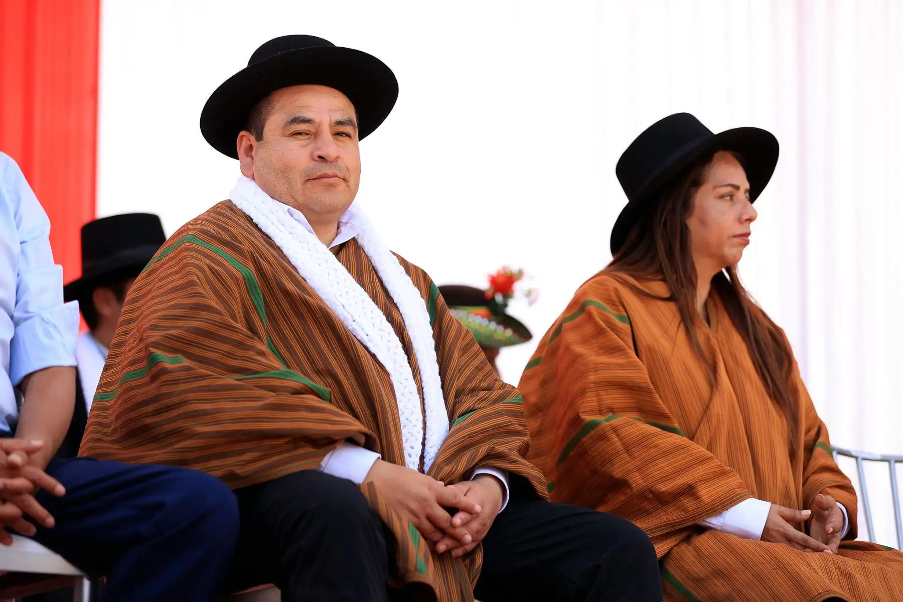 El presidente de la República, Pedro Castillo, presidió ceremonia de conmemoración por el 208 aniversario de la primera jura de la independencia de Cangallo, en Ayacucho. Fue recibido por el gobernador regional de Ayacucho, Carlos Rúa Carbajal y autoridades locales. Foto: ANDINA/Prensa Presidencia