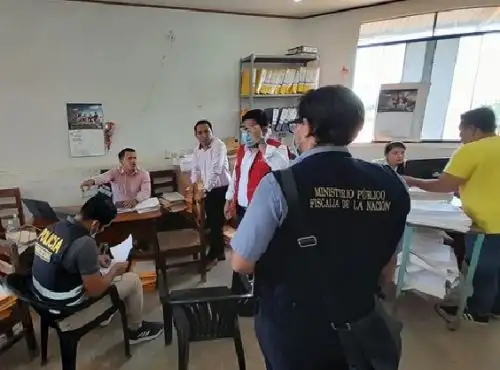 Fiscalía Anticorrupción de Ucayali intervino la Red de Salud de Coronel Portillo por presuntos trabajadores fantasmas. ANDINA/Difusión