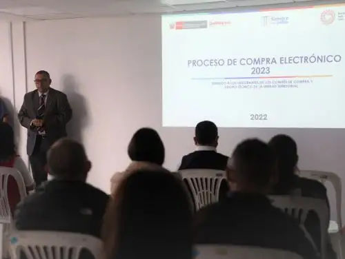 El programa Qali Warma fortalece las capacidades de los equipos técnicos de sus unidades territoriales frente al proceso de compras 2023. ANDINA/Difusión