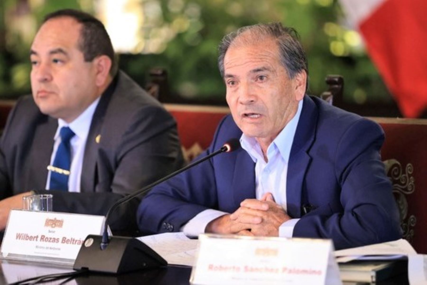 Wilbert Rozas, ministro del Ambiente. Foto: Minam/Difusión.