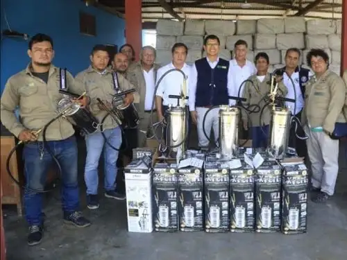 Gerencia Regional de Salud de Loreto adquiere 30 equipos de rociado residual para fortalecer lucha contra la malaria en esa región. Foto: ANDINA/difusión.