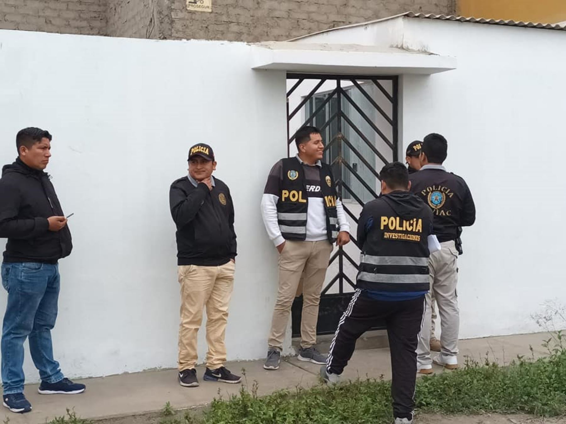 Fiscalía y Policía de Áncash allanan vivienda del congresista Darwin Espinoza, ubicada en el distrito de Nuevo Chimbote. Foto: ANDINA/difusión.