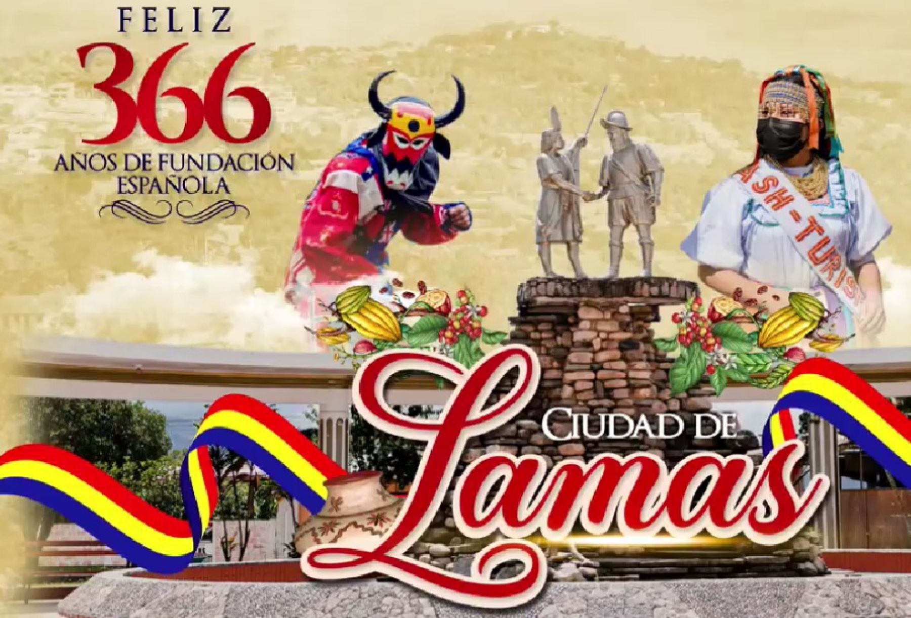 Reconocida como la “Capital folclórica de la región San Martín”, la ciudad de Lamas celebra su 366 aniversario de fundación española, lo que la convierte en una de las primeras urbes creadas en la selva peruana.