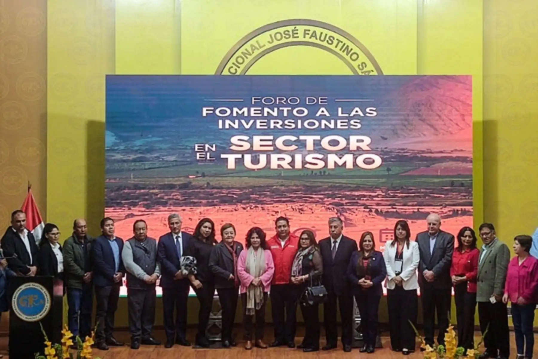 Viceministra de Turismo, Isabel Álvarez, participó en el “Foro de fomento a las inversiones privadas en el sector turismo región Lima Provincias”. Foto: Cortesía.