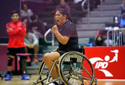 Pilar Jáuregui es una de las paradeportistas que sigue entrenando con ahínco en la sede Legado Videna