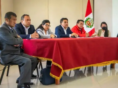 Gobierno Regional de Áncash prepara proceso de transferencia de gestión para la nueva administración que asumirá el 1 de enero de 2023. Foto: ANDINA/difusión.