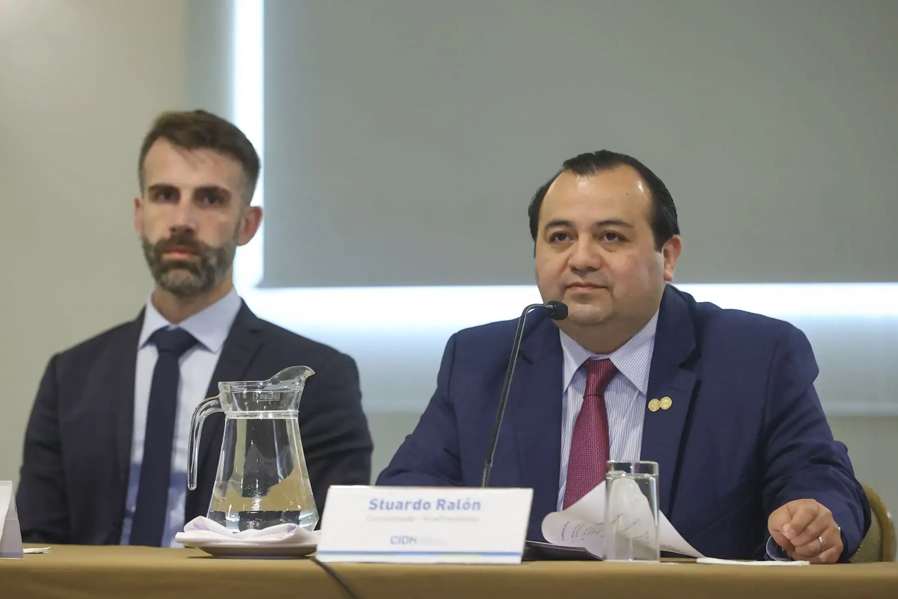 El comisionado Stuardo Ralón, vicepresidente de la Comisión Interamericana de Derechos Humanos (CIDH), presentó en conferencia de prensa las conclusiones de la visita de trabajo realizada en el Perú para observar la situación de la institucionalidad democrática y de los derechos económicos, sociales y culturales, particularmente en torno a los derrames de petróleo.

Foto:ANDINA/Andrés Valle