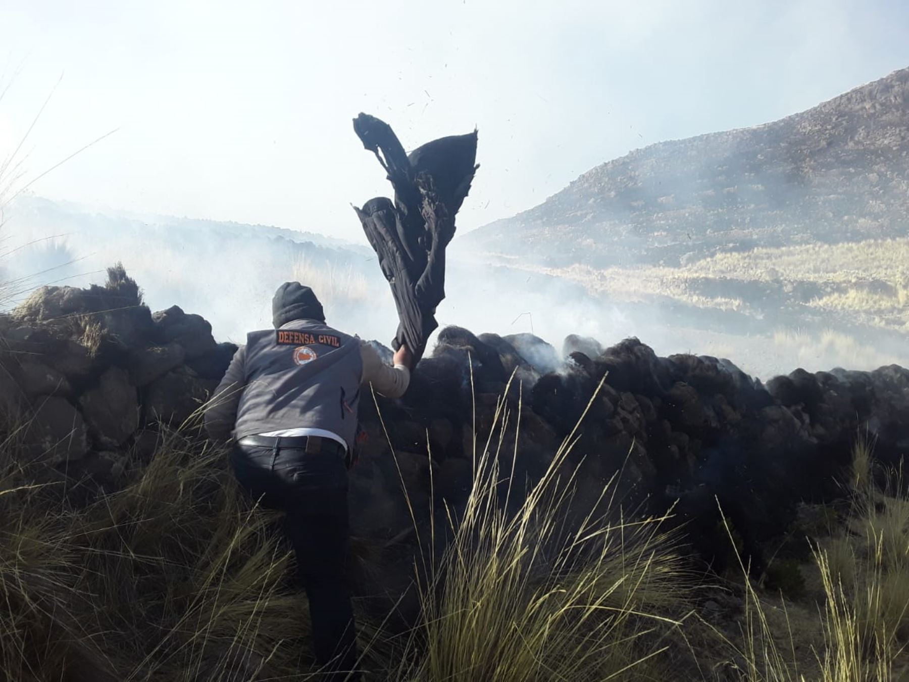 Más de un centenar de incendios forestales se han registrado en Puno en lo que va del año causando daños en más de 4,000 hectáreas de pastizales de la región.