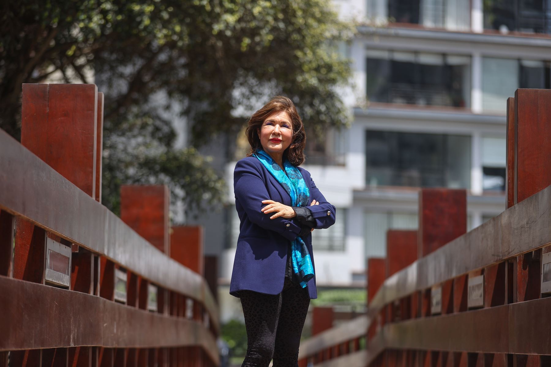 La Mg. Rossana Rivas Tarazona es una destacada científica peruana que acaba de ser reconocida por importantes instituciones internacionales,  la Sociedad Científica International IFMBE y la Fundación Every Breath Counts, por su labor en el campo de la Ingeniería Biomédica y su lucha contra la pandemia del covid-19.Foto: ANDINA/Andrés Valle