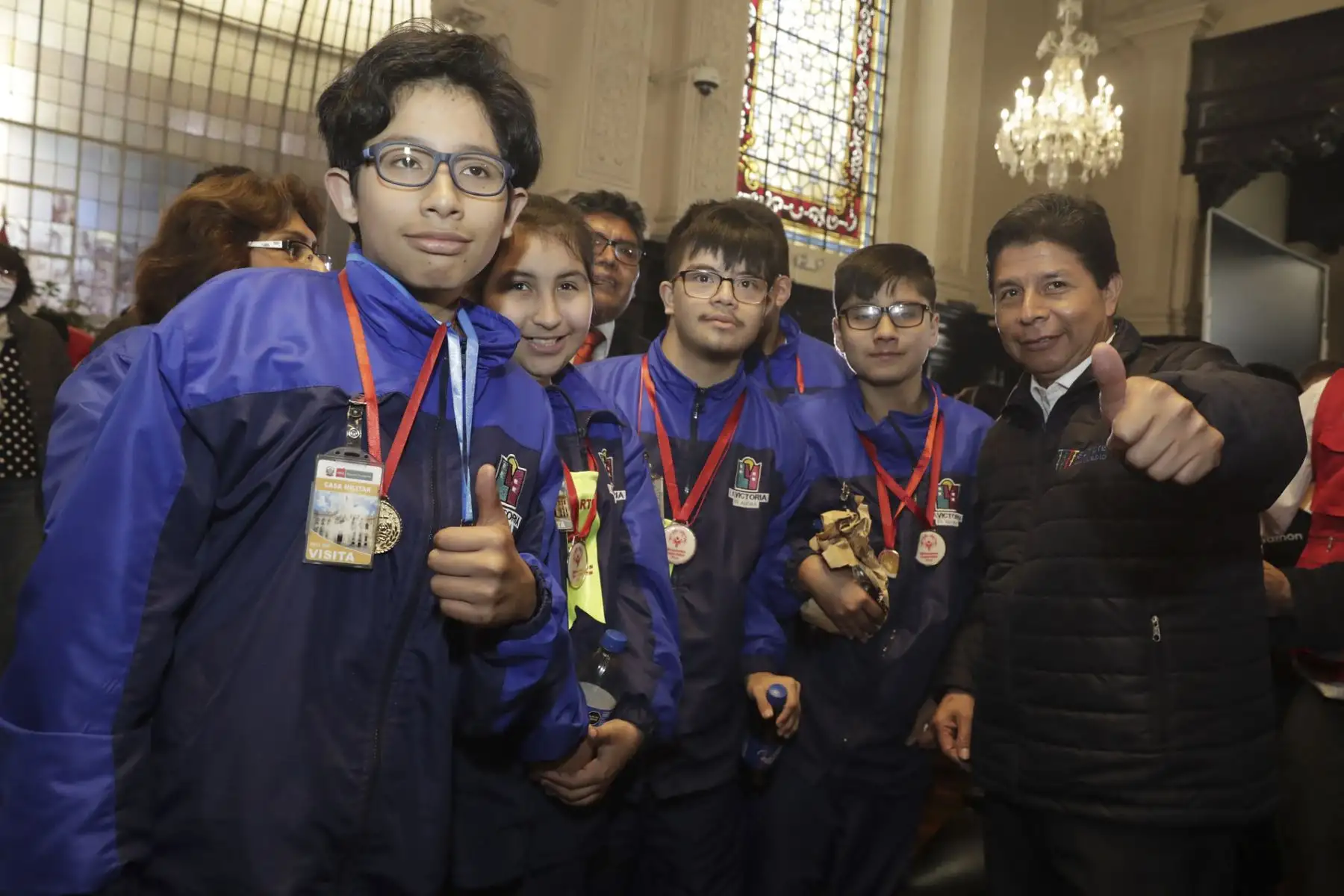 Presidente Pedro Castillo, lidera ceremonia de reconocimiento y conmemoración por el Día Nacional de la Persona con Discapacidad.

Foto: ANDINA/Prensa Presidencia