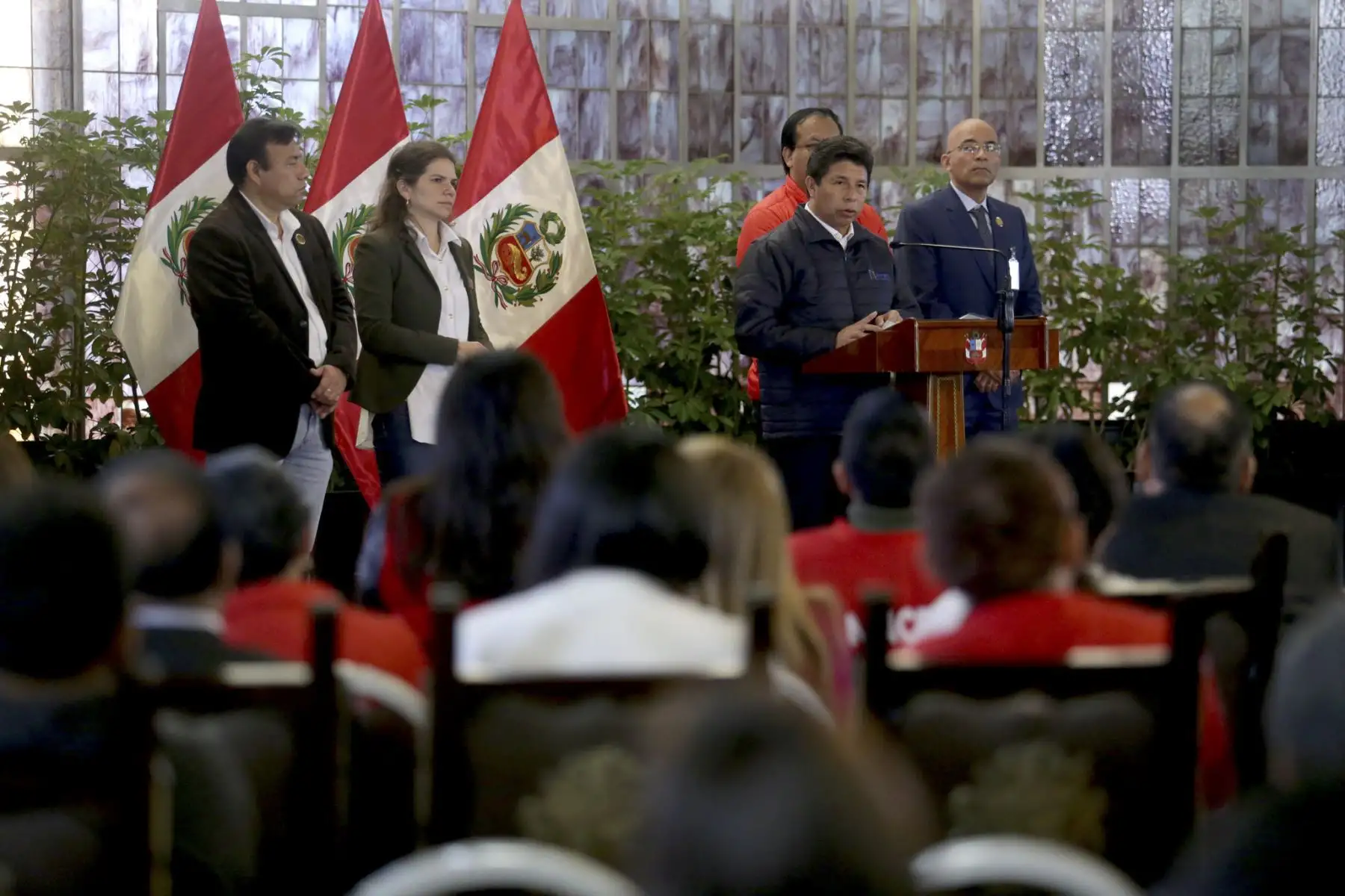 Presidente Pedro Castillo, lidera ceremonia de reconocimiento y conmemoración por el Día Nacional de la Persona con Discapacidad.

Foto: ANDINA/Prensa Presidencia