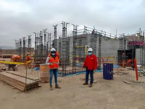 Ministerio de Vivienda destacó avances en construcción del moderno sistema de agua y saneamiento en Huarmey, región Áncash, que beneficiará a más de 27,000 habitantes de esa ciudad. ANDINA/Difusión