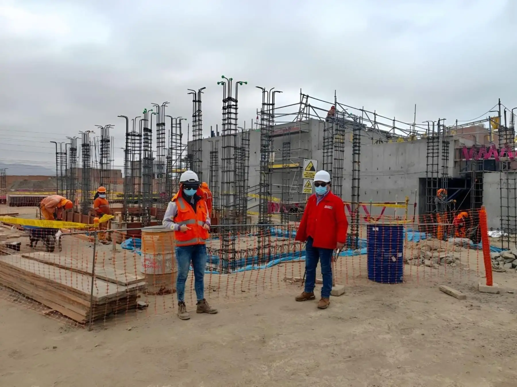Ministerio de Vivienda destacó avances en construcción del moderno sistema de agua y saneamiento en Huarmey, región Áncash, que beneficiará a más de 27,000 habitantes de esa ciudad. ANDINA/Difusión