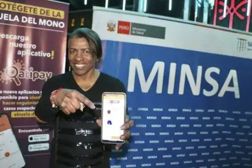 El aplicativo móvil “Qatipay” está disponible de manera gratuita en Google Play (Android), AppGallery (Huawei) y App Store (iOS).  Protege la seguridad de los datos personales.  ANDINA/ Minsa