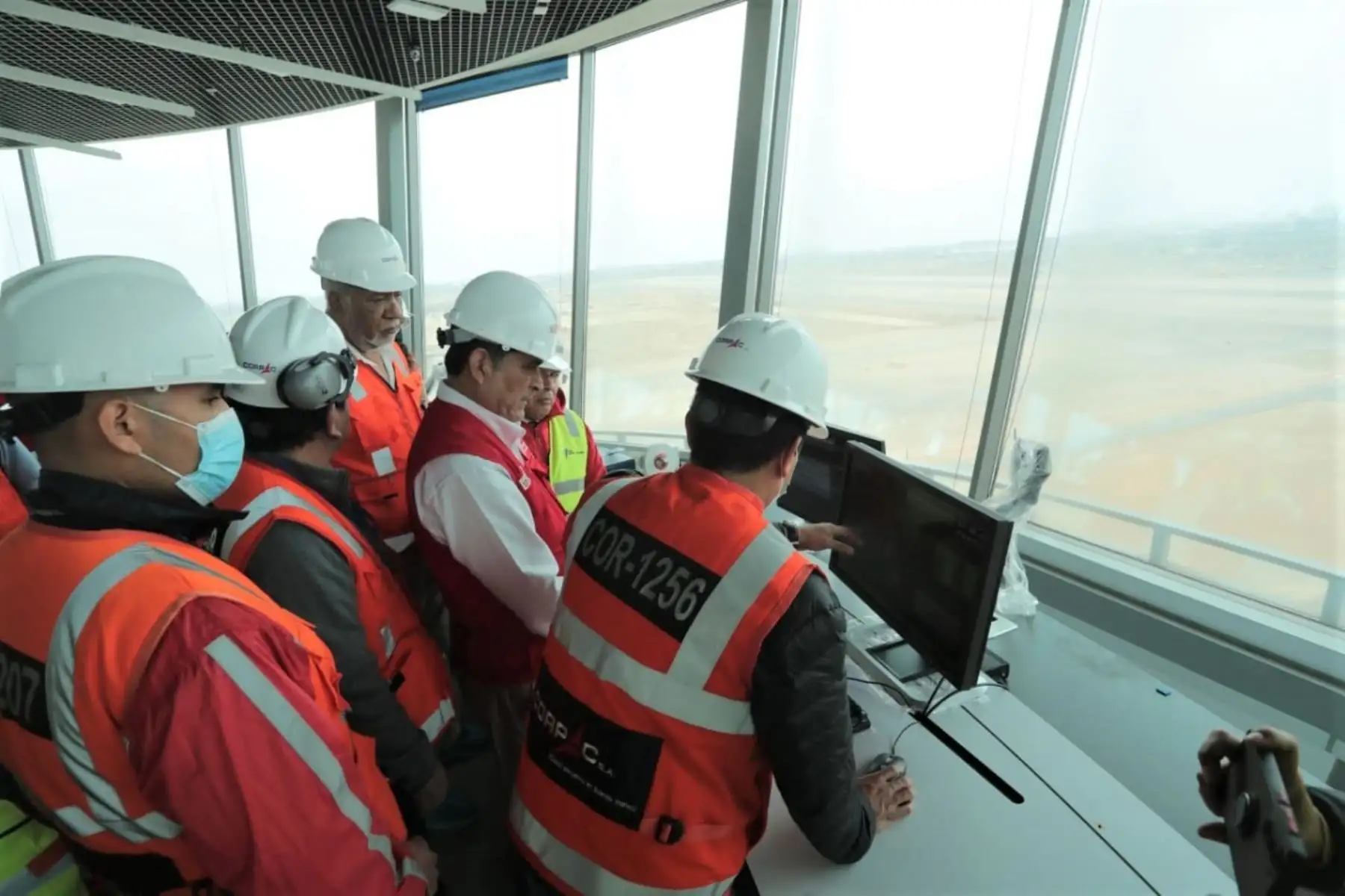 Obras de ampliación del Aeropuerto Jorge Chávez. Cortesía MTC