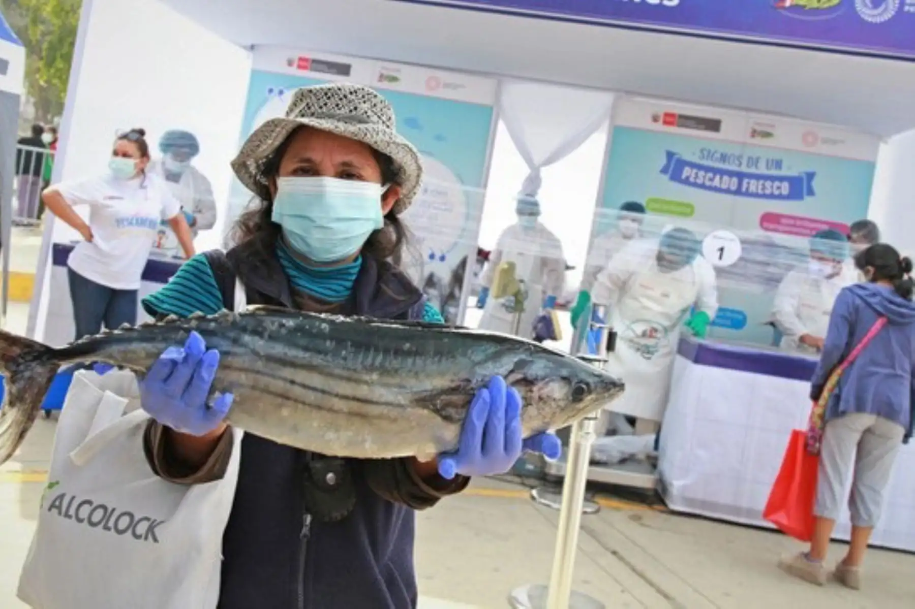 Día Mundial de la Alimentación: Produce colocó 93 toneladas de pescado en ferias "Mi pescadería".