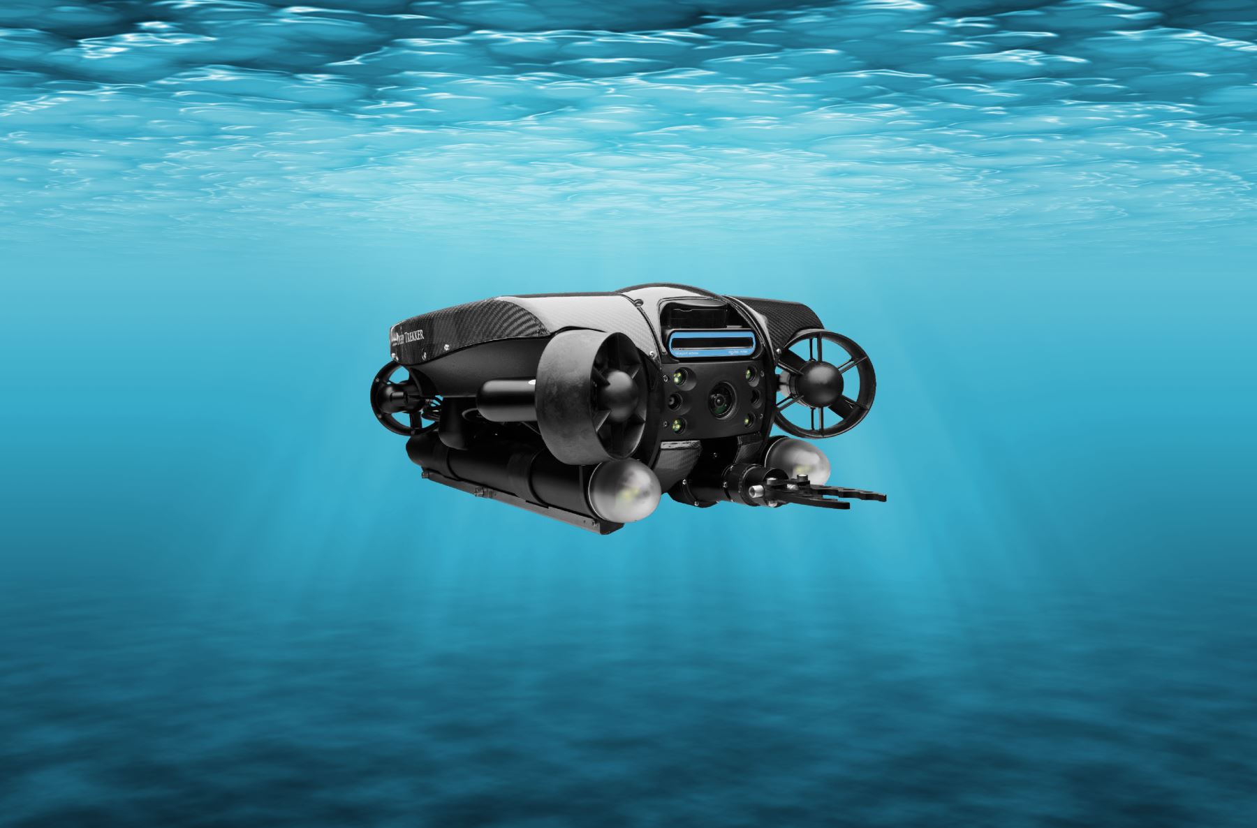 Presentan robot submarino y soluciones tecnológica para reducir la contaminación.