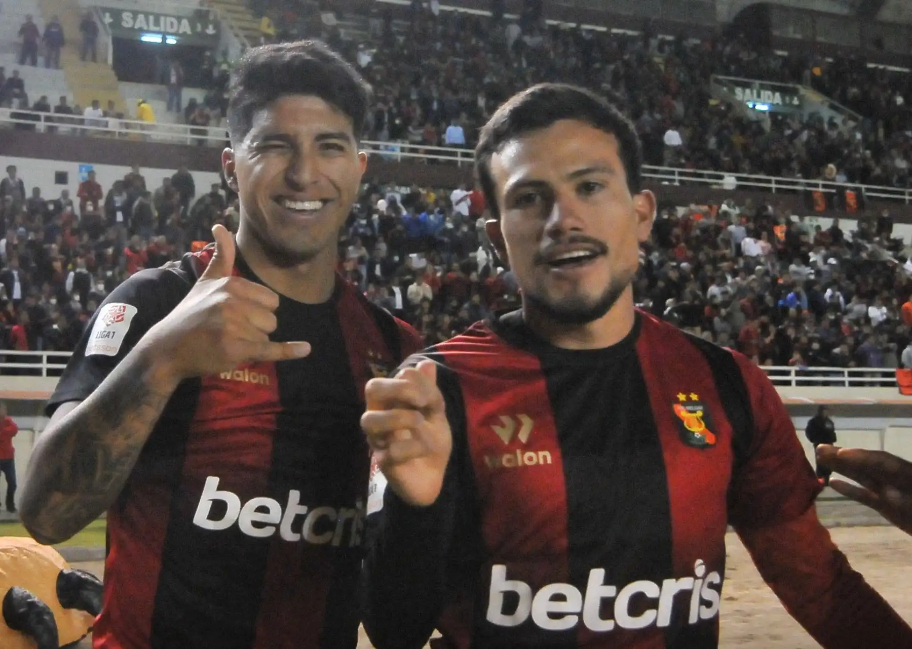 Melgar goleó en casa 3 - 0 a Sport Boys por la fecha 17 del Torneo Clausura 2022 de la Liga 1, los arequipeños se quedan con 34 puntos y con el segundo puesto en la tabla de posiciones.
Foto:ANDINA/FBC Melgar