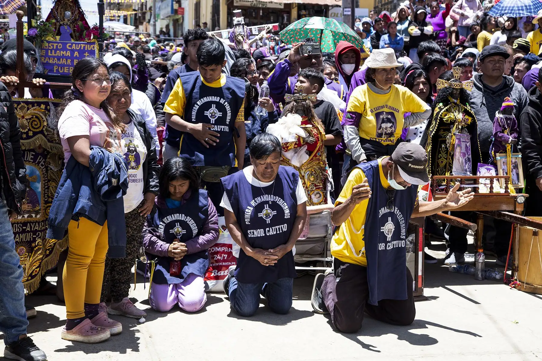 La Peregrinación y Festividad del Señor Cautivo de Ayabaca fue declarada Patrimonio Cultural de la Nación por ser una de las expresiones de fe de mayor convocatoria en el territorio nacional. Foto: ANDINA/ Maira Flores