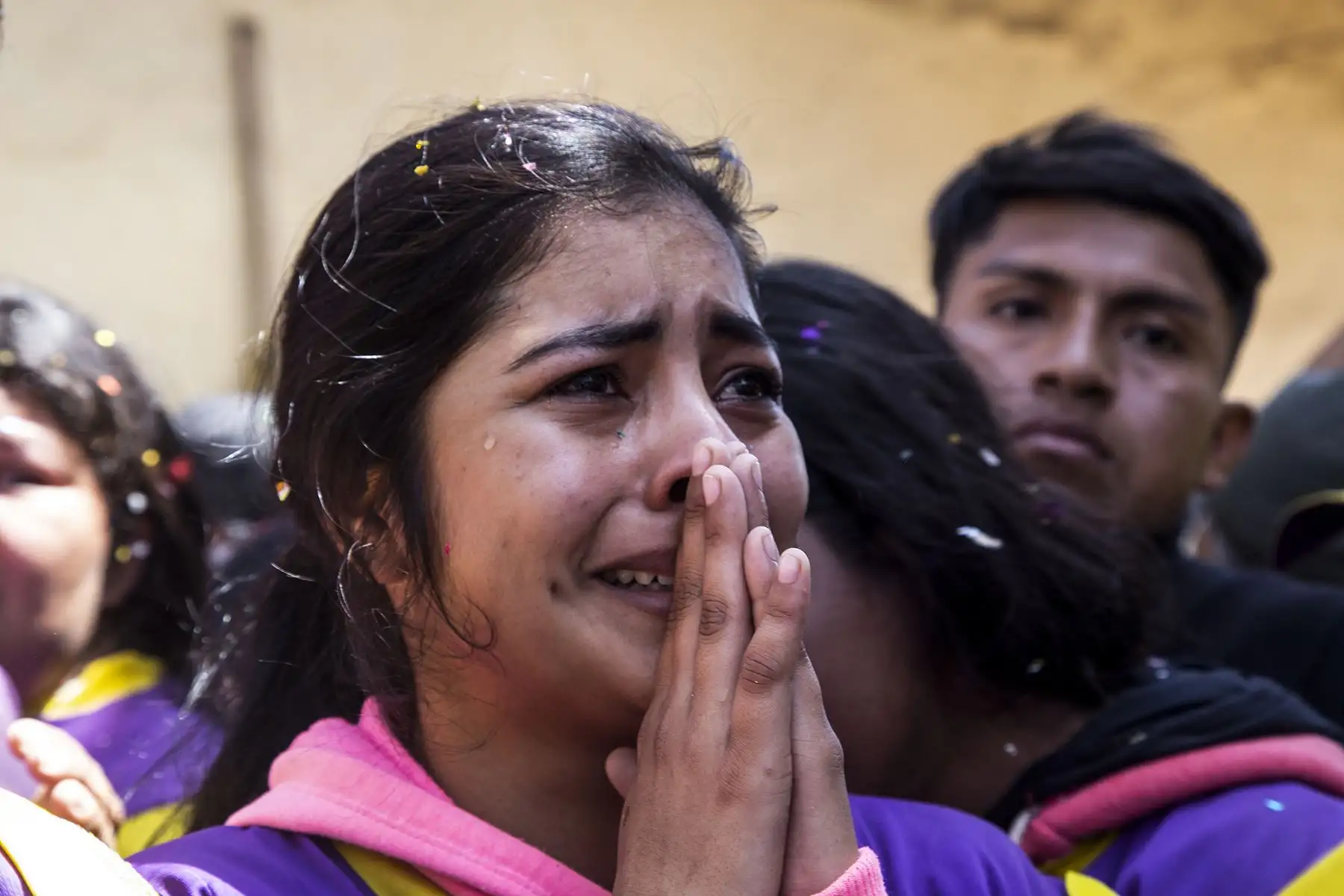 Entre lágrimas, cánticos y oraciones; arrastrándose de rodillas o de cuerpo entero; llegan los peregrinos a la sierra de la región Piura para venerar al Señor Cautivo de Ayabaca. Foto: ANDINA/ Maira Flores