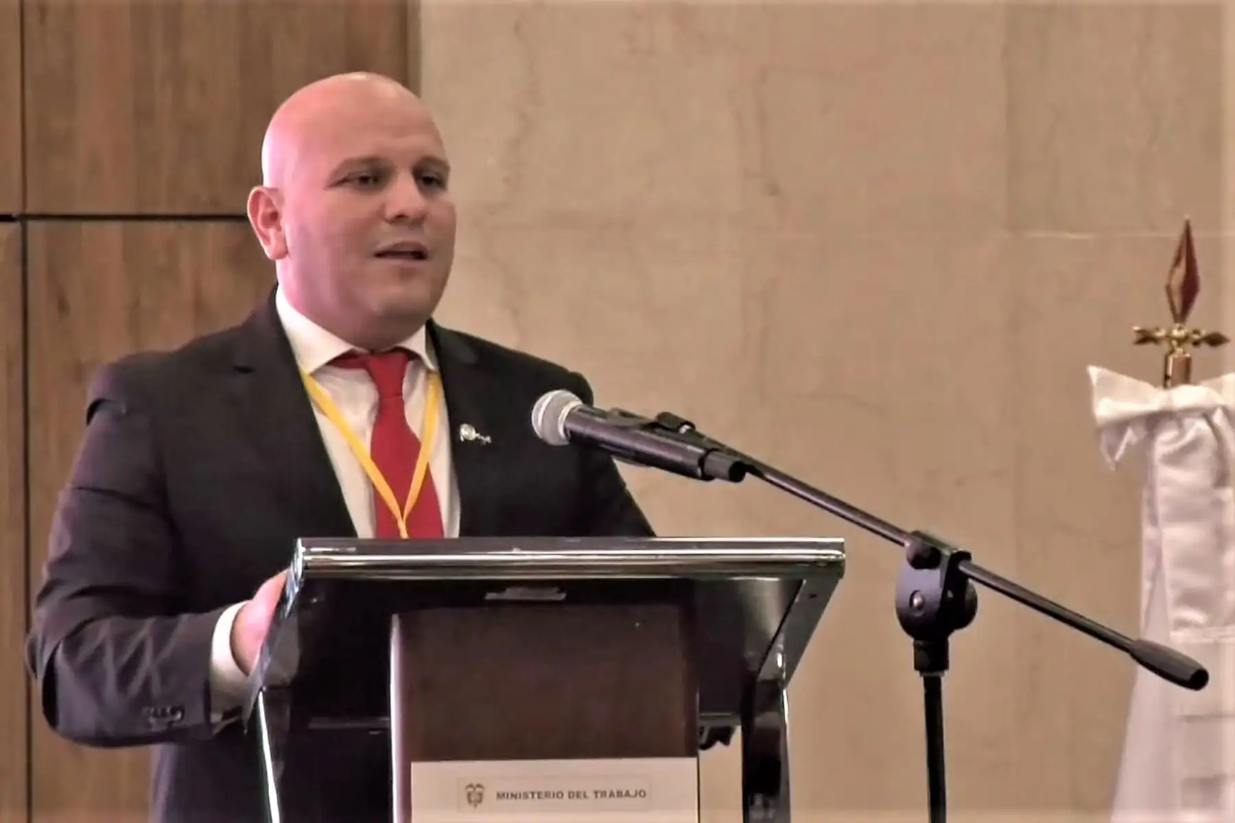 El ministro de Trabajo y Promoción del Empleo participó en el lanzamiento de la cuarta convocatoria de becas Jóvenes Bicentenario. ANDINA/Difusión