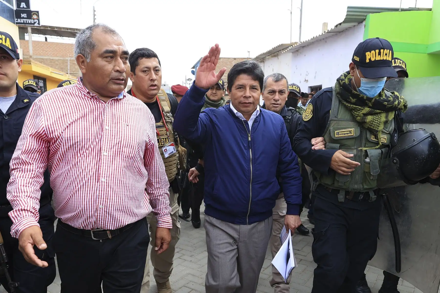 Presidente de la República sostiene encuentro con la población de Pacora previo a la instalación de la mesa de diálogo para impulsar el proyecto La Calzada. Foto: ANDINA/Prensa Presidencia