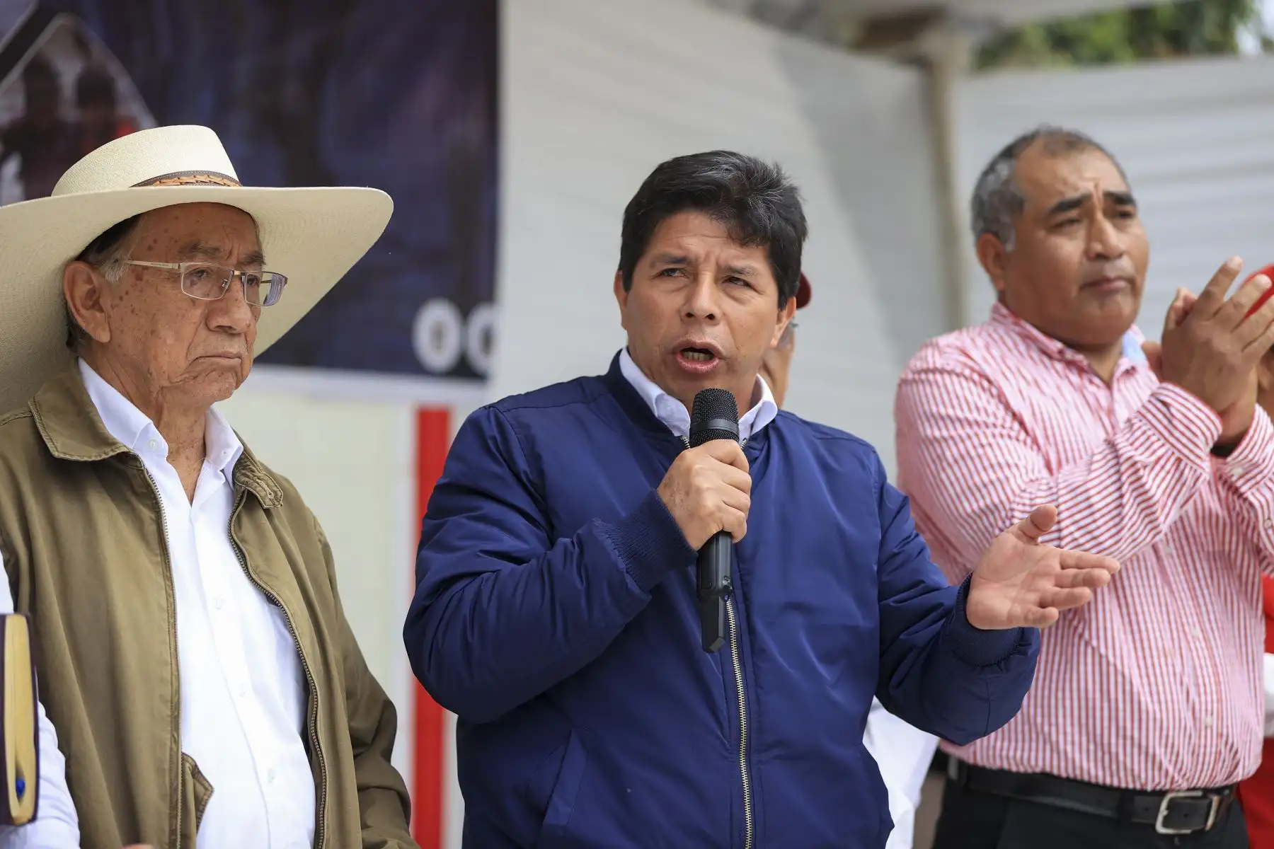 Presidente de la República sostiene encuentro con la población de Pacora previo a la instalación de la mesa de diálogo para impulsar el proyecto La Calzada. Foto: ANDINA/Prensa Presidencia