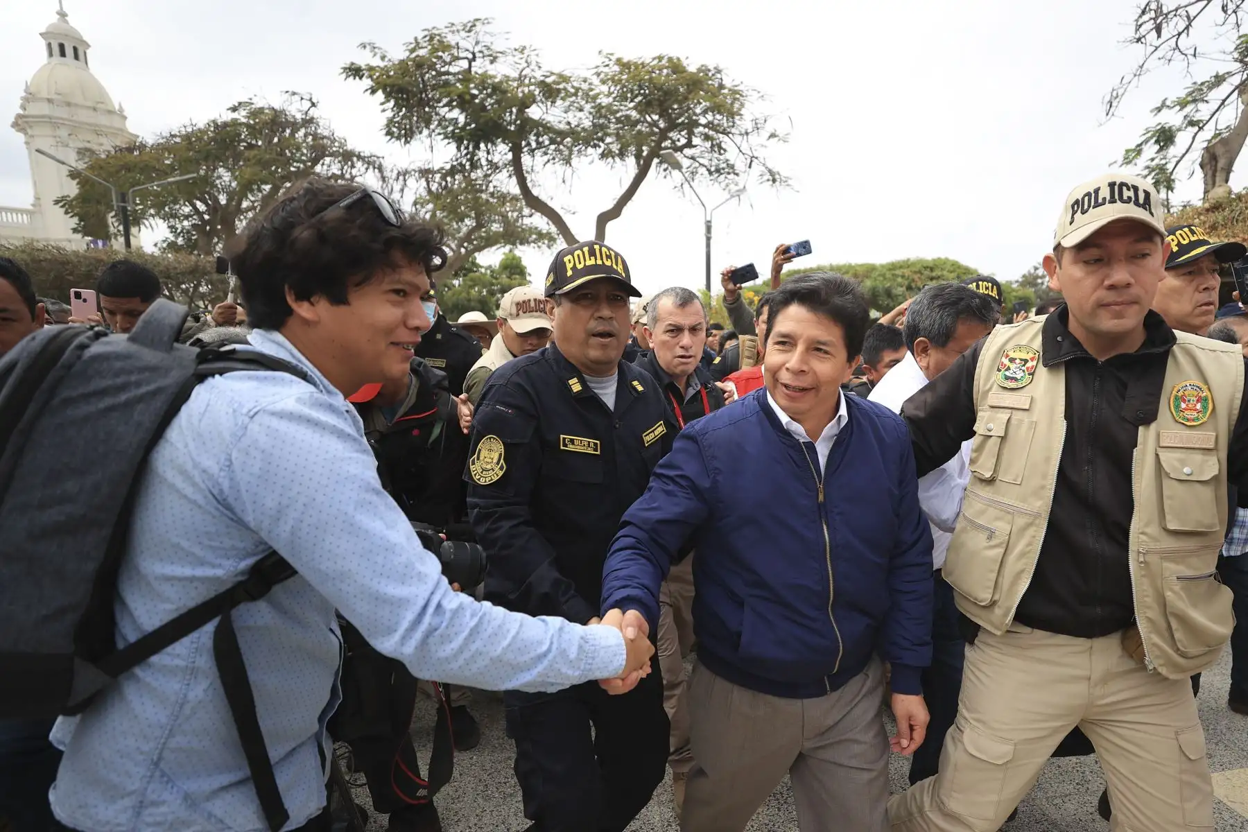 Presidente de la República sostiene encuentro con la población de Pacora previo a la instalación de la mesa de diálogo para impulsar el proyecto La Calzada. Foto: ANDINA/Prensa Presidencia