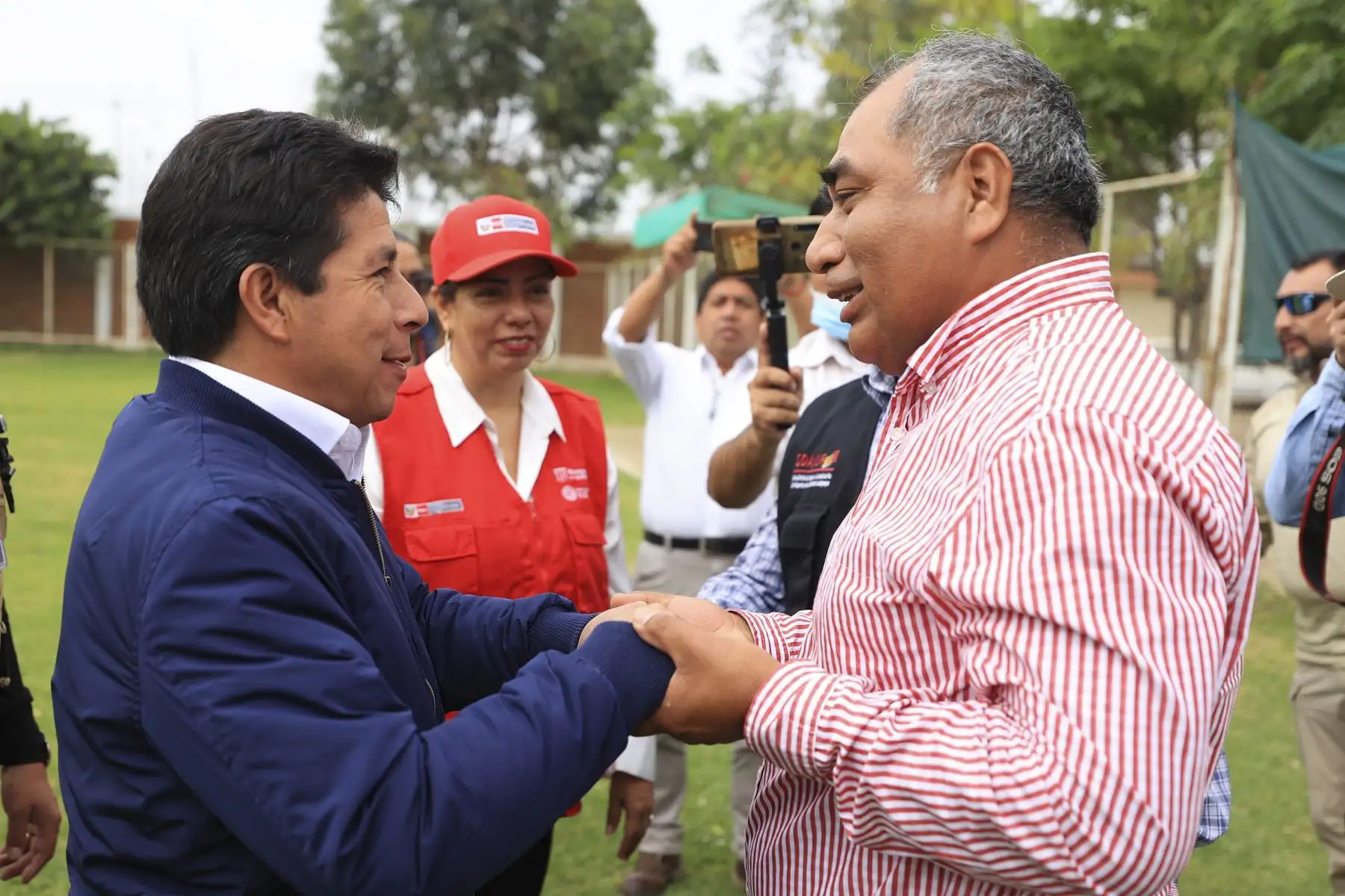 Presidente de la República sostiene encuentro con la población de Pacora previo a la instalación de la mesa de diálogo para impulsar el proyecto La Calzada. Foto: ANDINA/Prensa Presidencia