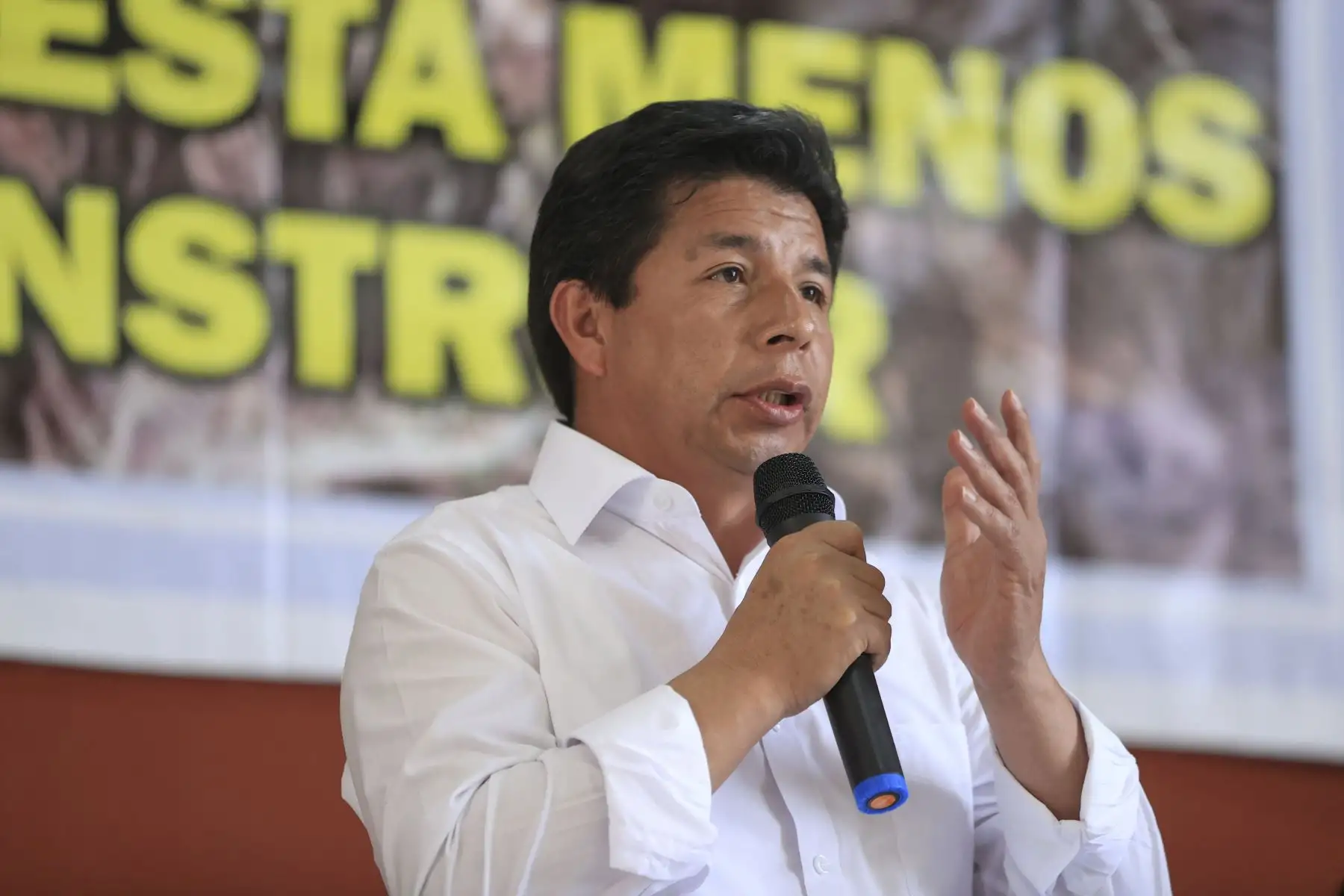 Presidente de la República participó en mesa de diálogo para concretar proyecto La Calzada.

Foto: ANDINA/Prensa Presidencia