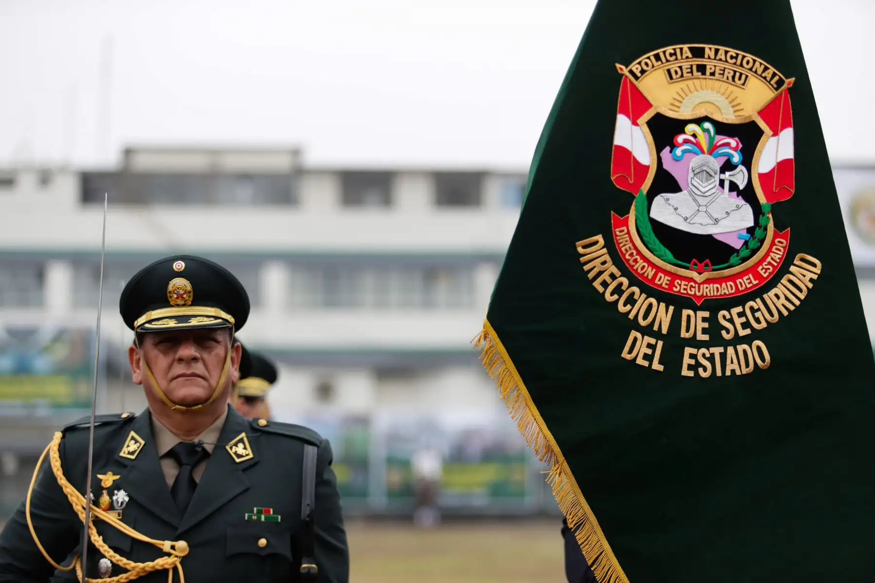 El presidente de la República, Pedro Castillo lidera ceremonia por 100° aniversario de la Dirección de Seguridad del Estado de la Policía Nacional del Perú. Foto: ANDINA/Prensa Presidencia