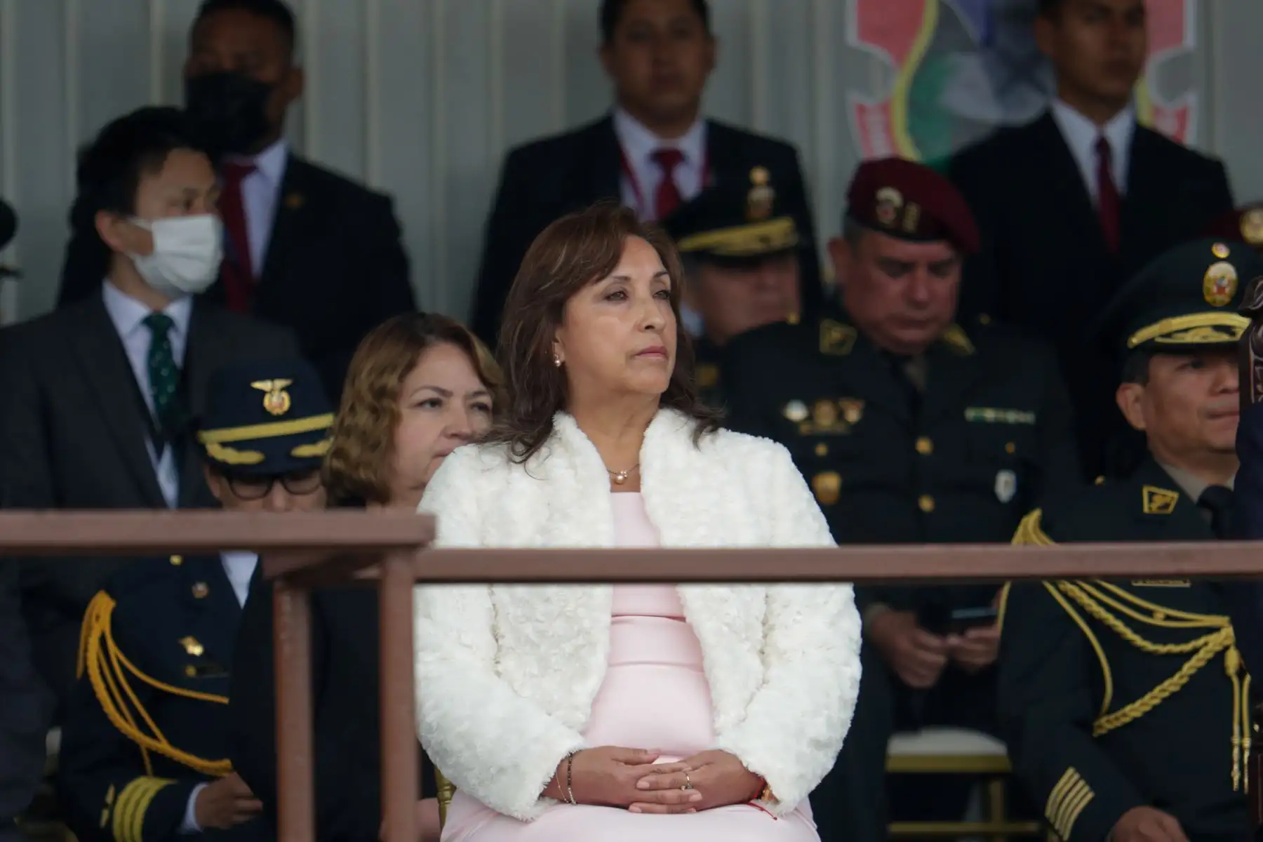El presidente de la República, Pedro Castillo lidera ceremonia por 100° aniversario de la Dirección de Seguridad del Estado de la Policía Nacional del Perú. Foto: ANDINA/Prensa Presidencia