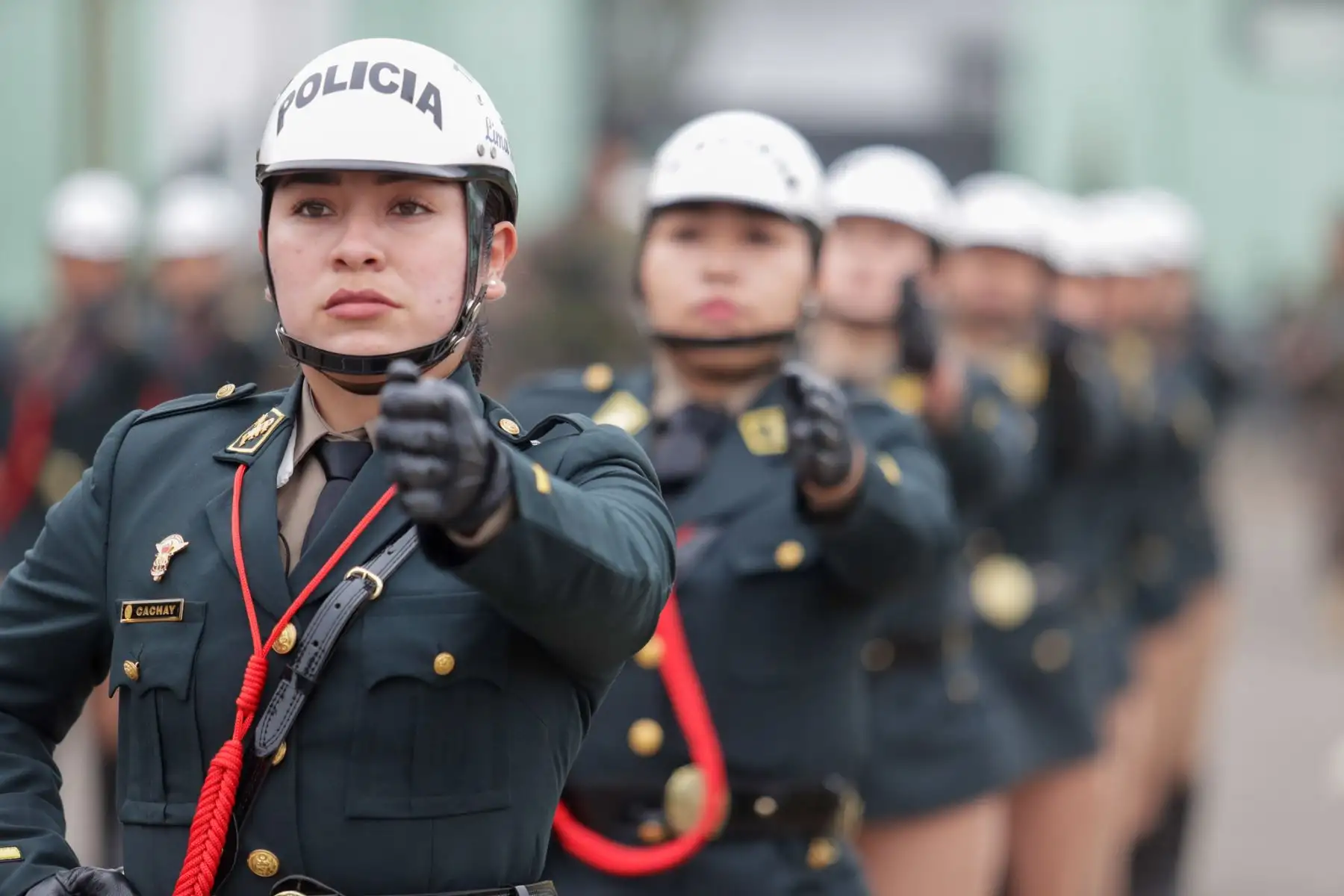 El presidente de la República, Pedro Castillo lidera ceremonia por 100° aniversario de la Dirección de Seguridad del Estado de la Policía Nacional del Perú. Foto: ANDINA/Prensa Presidencia