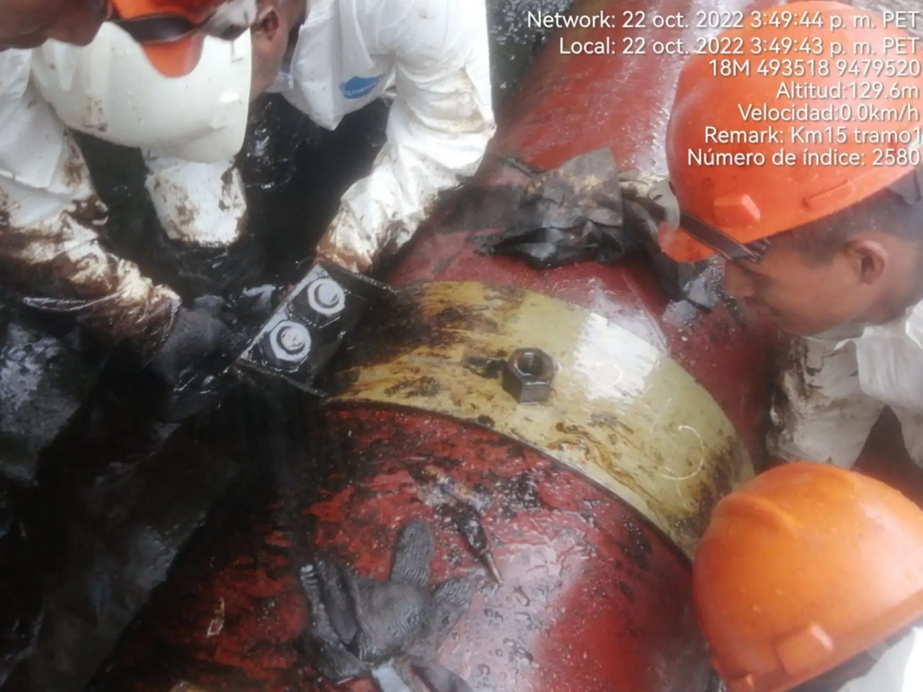 Petroperú denuncia nuevos ataques contra el Oleoducto Norperuano en Amazonas y Loreto que provocaron la fuga de petróleo. ANDINA/Difusión