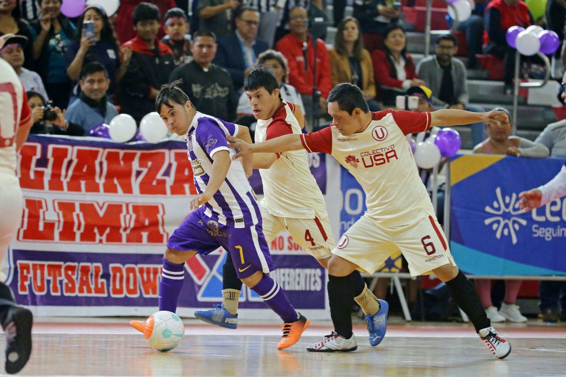 La Liga de Futsal Down, que se disputó en el Polideportivo 1 de Legado Videna, llegó a su fin.