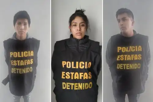 PNP detuvo a dos integrantes de banda criminal y a una postulante durante examen de admisión a San Marcos del último domingo 23 de octubre. Foto: ANDINA/PNP