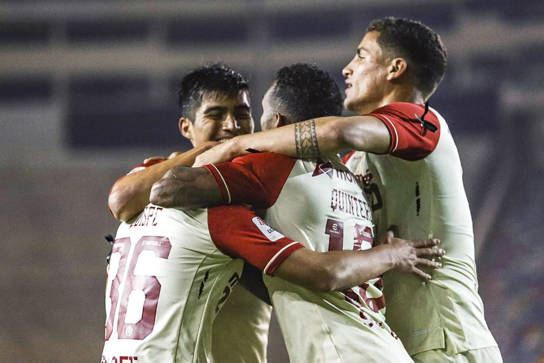 Universitario derrotó 2-0 a Sport Huancayo durante partido por la fecha 18 del Torneo Clausura de la Liga 1, en el Estadio Monumental. Foto: Liga 1