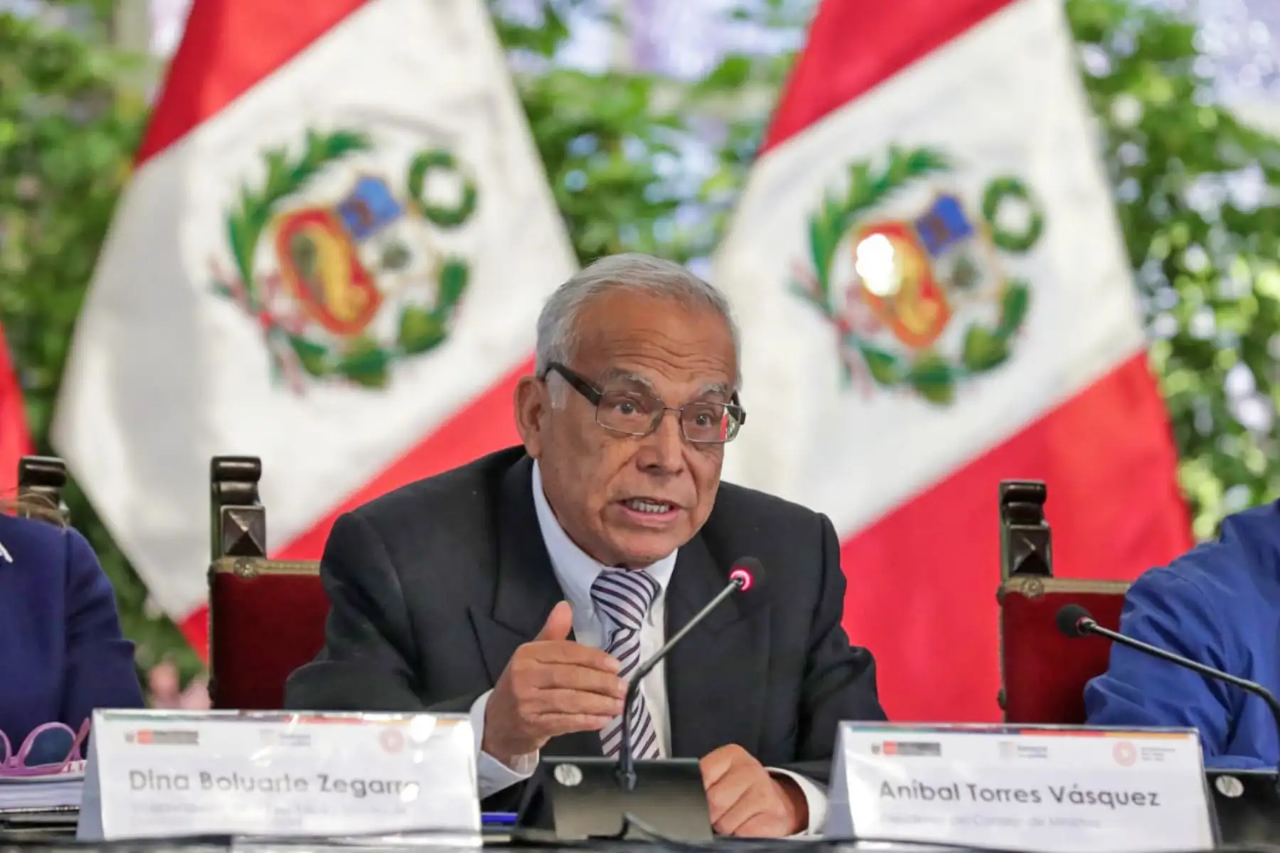 Presidente del Consejo de Ministros, Aníbal Torres.