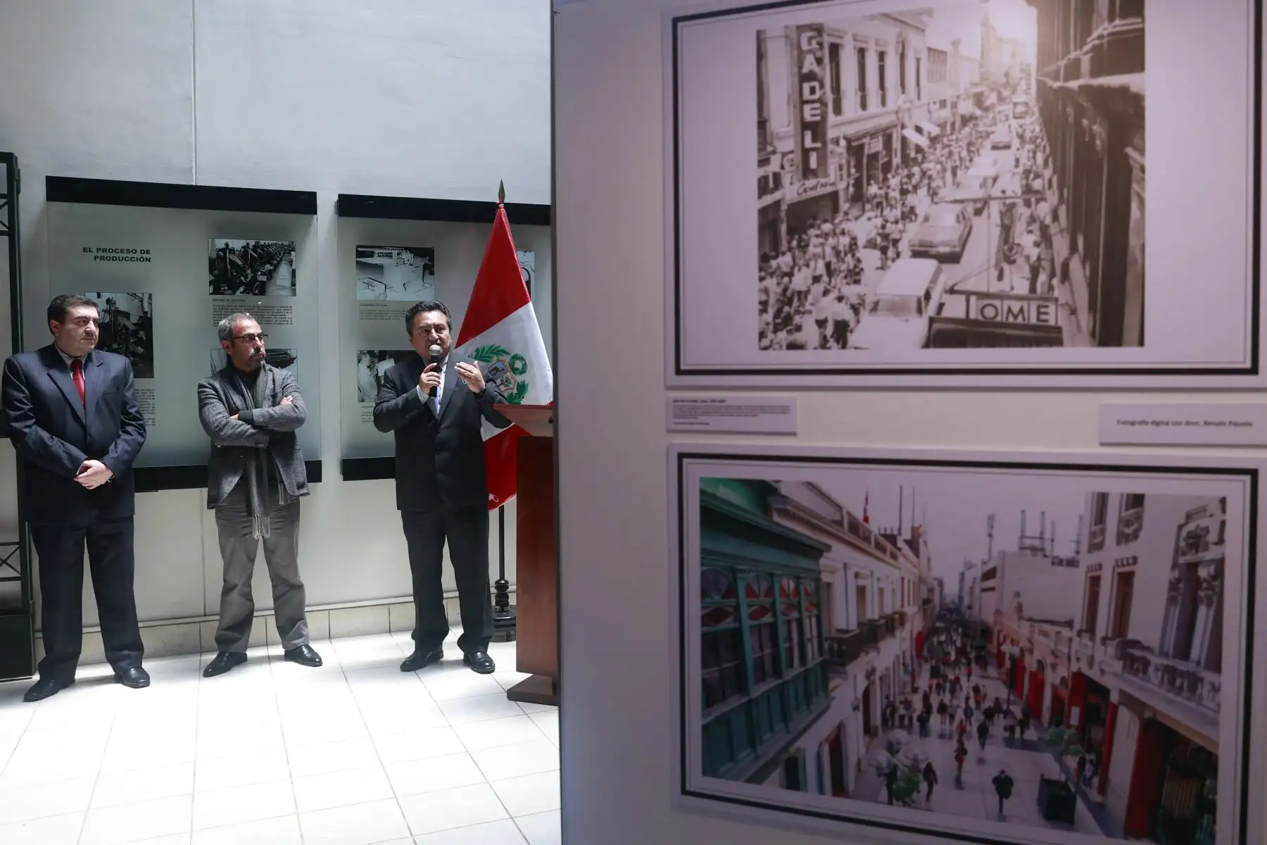 Museo Gráfico del diario oficial El Peruano inaugura exposición, Memorias de Lima y Callao, entre lo analógico y lo digital. Foto: ANDINA/Melina Mejía