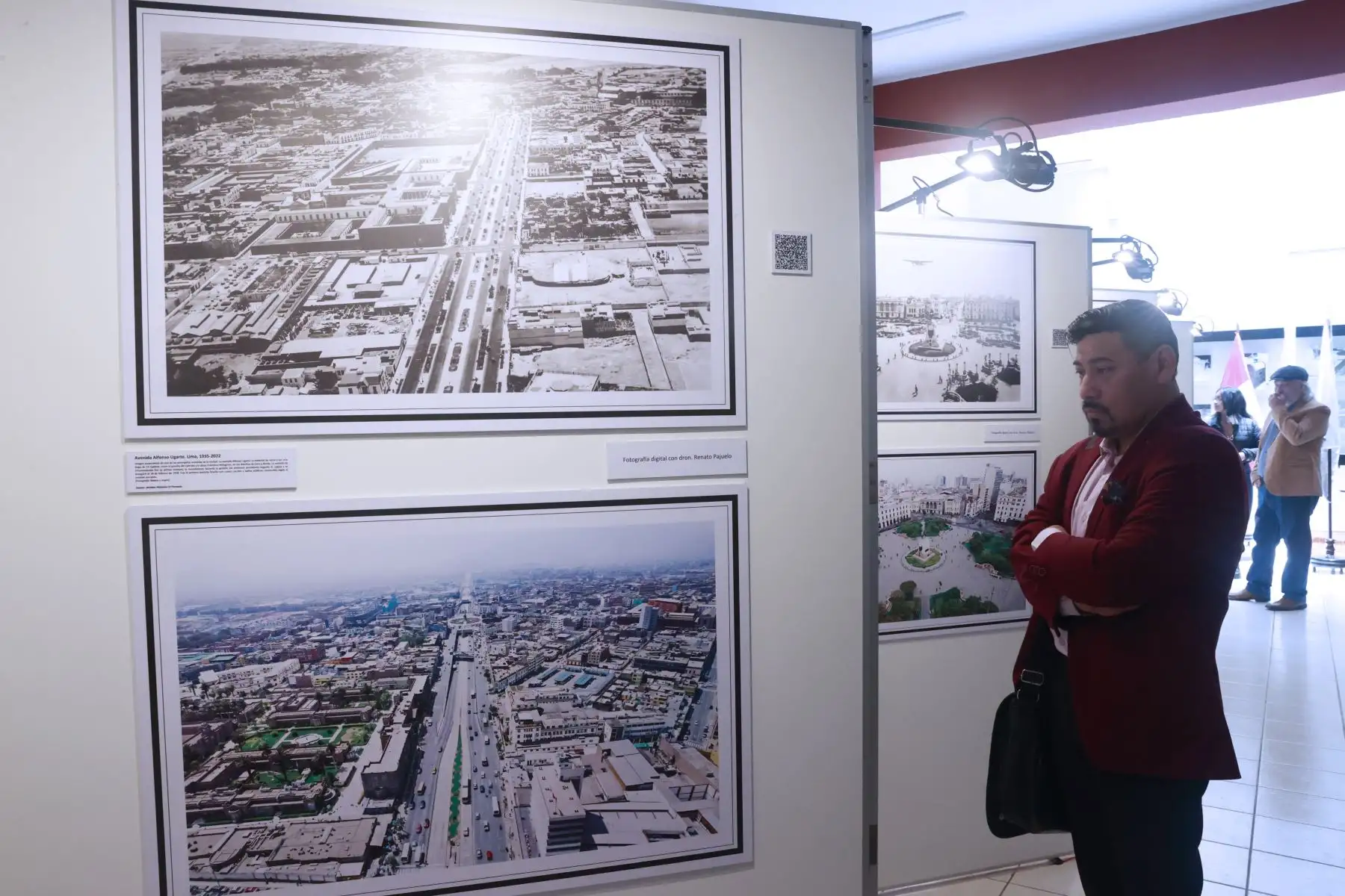 Museo Gráfico del diario oficial El Peruano inaugura exposición, Memorias de Lima y Callao, entre lo analógico y lo digital. Foto: ANDINA/Melina Mejía