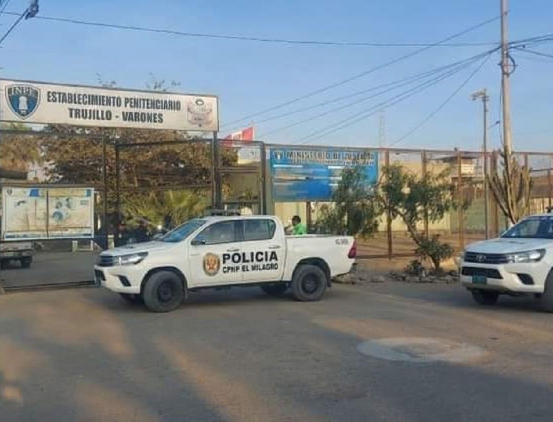 La Policía Nacional investiga la muerte de un interno en el interior del penal El Milagro de Trujillo.