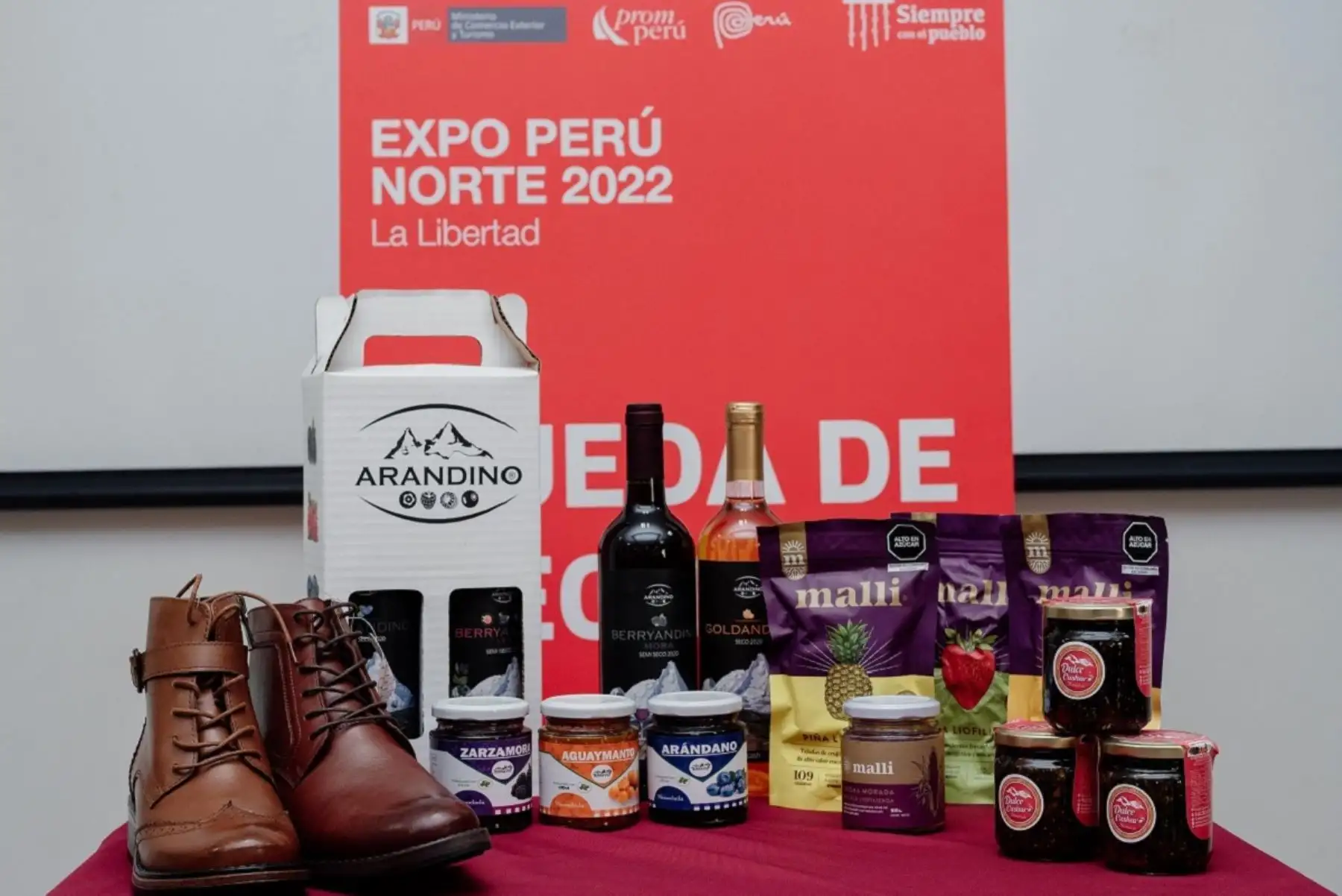 Productos con potencial exportador del norte del país. Foto: cortesía.