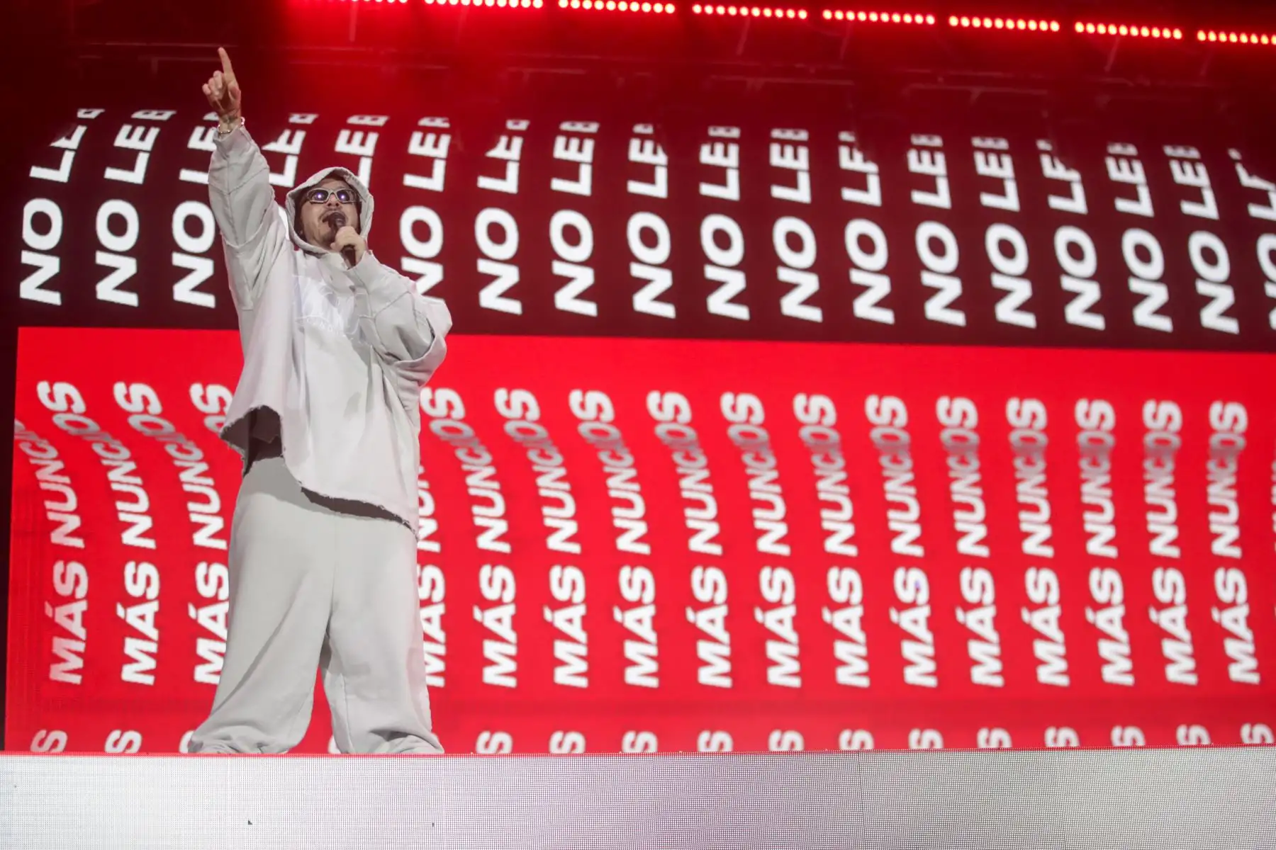 Cantante colombiano J. Balvin en concierto, Lima 2022.

Foto: ANDINA/Juan Carlos Guzmán Negrini.